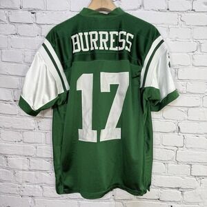 Plaxico Burress New York Jets Reebok On Field Jersey Men's Size 48 Green 2008‎
